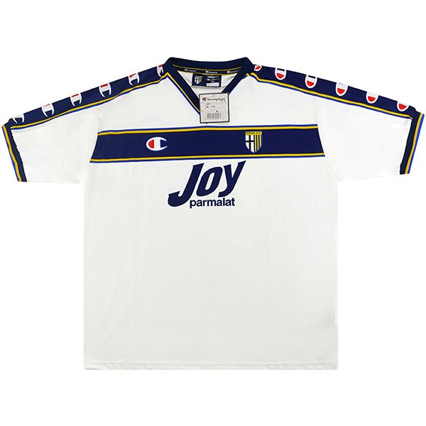 Tailandia Camiseta Parma Champion 2ª Retro 2001 2002 Blanco